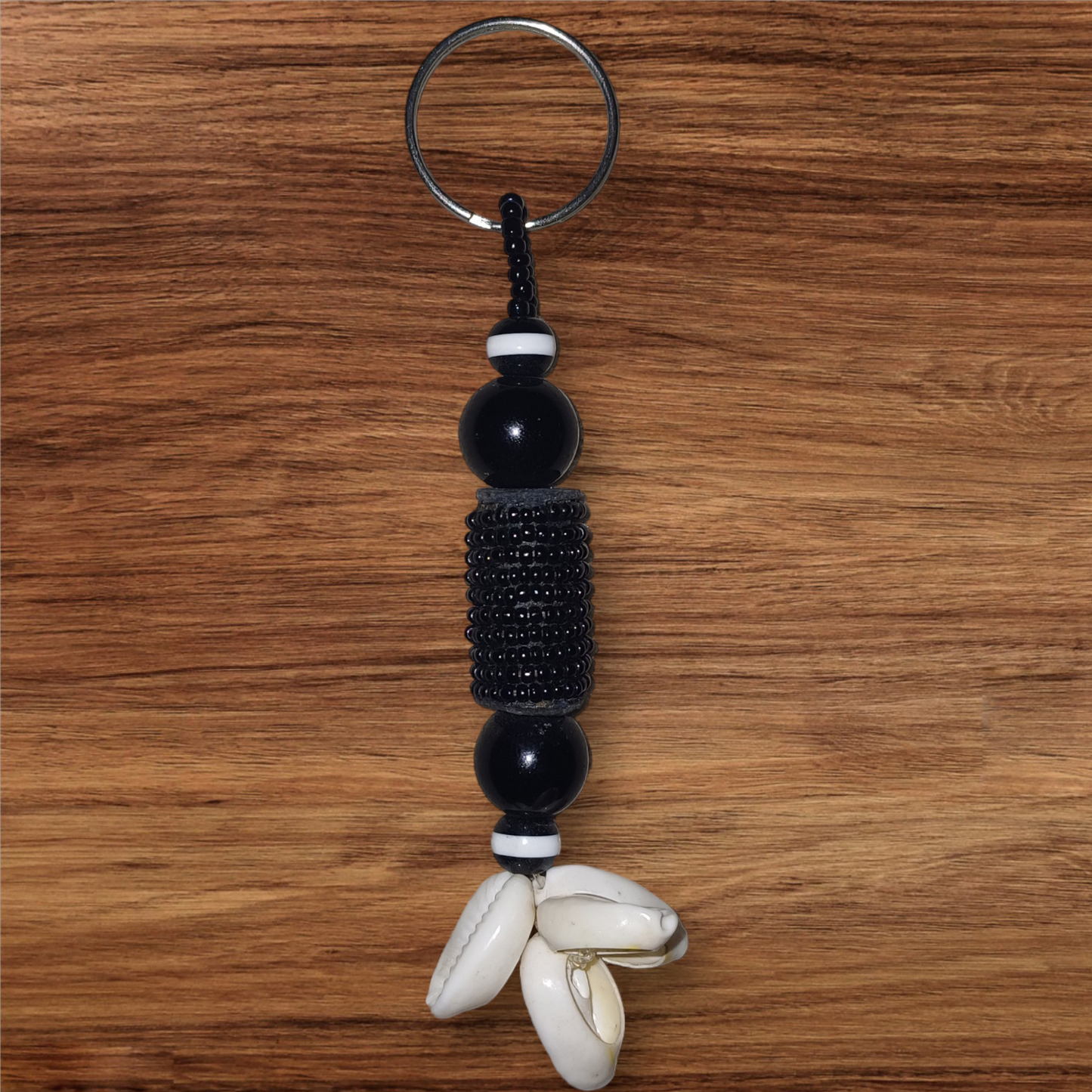 PORTE CLEF EN PERLES